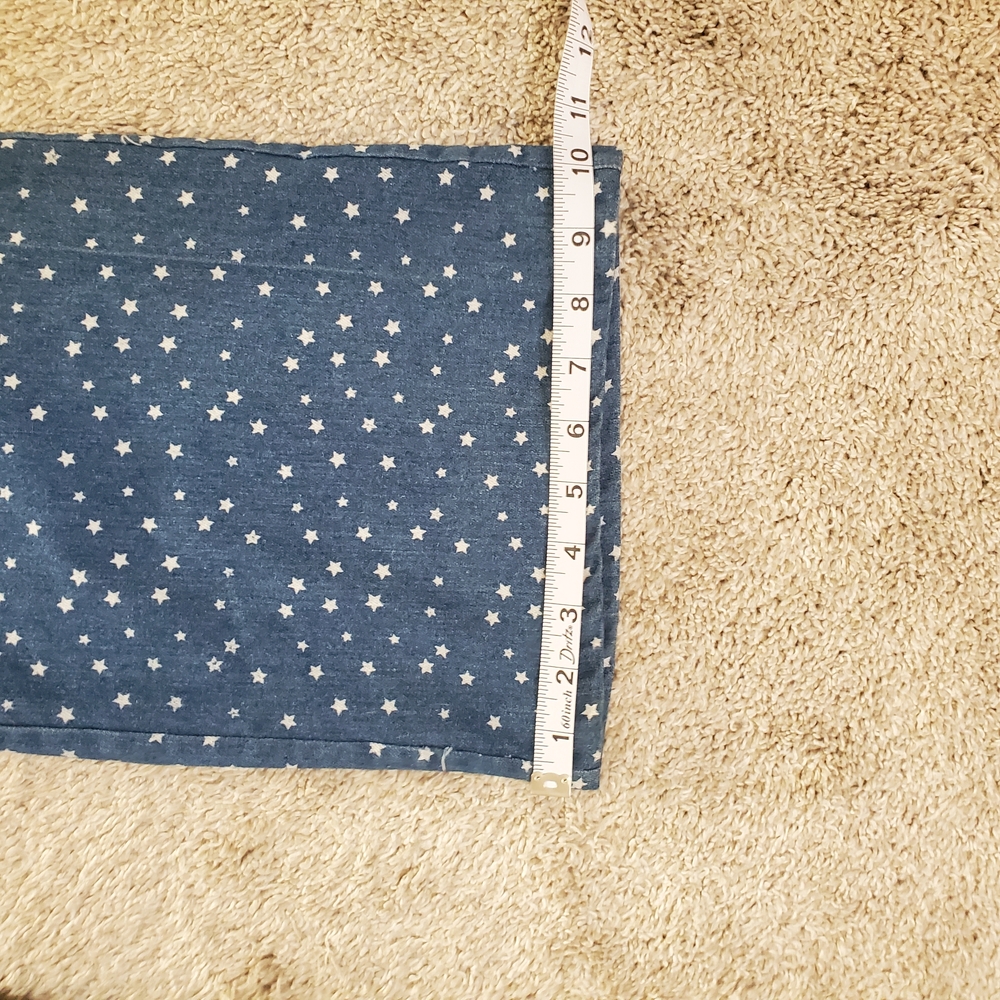 Anthropologie Saint Geraldine Star Print Denim Overalls XS - Very Good Condition - Picture 8 of 13
